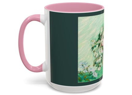 Roses by Vincent Van Gogh Colorful Mugs (11oz, 15oz)