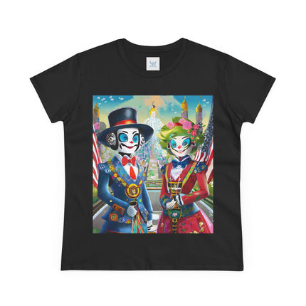 Cyber Punk Robots Cotton Tee