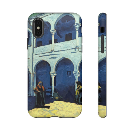 Courtyard of Moroccan Riad by George Gaudion Phone Cases