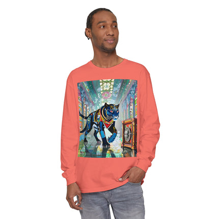 Cyber Panther's Hunt Long Sleeve T-Shirt