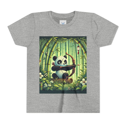 Bamboo Archer Panda Youth Short Sleeve Tee