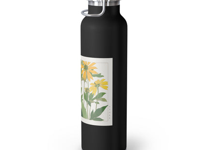 Clerodendrum & Rudbeckia by Tanigami Kônan Copper Vacuum Insulated Bottle, 22oz