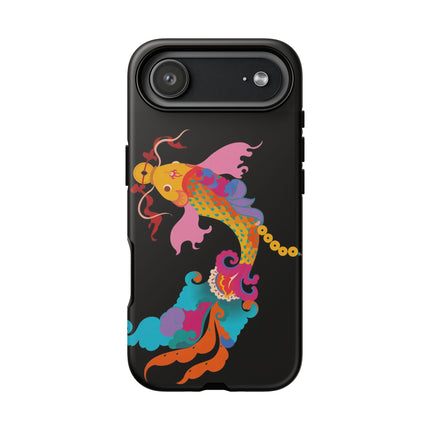 Golden Koi Phone Case – Lucky Swim & Vibrant Fortune