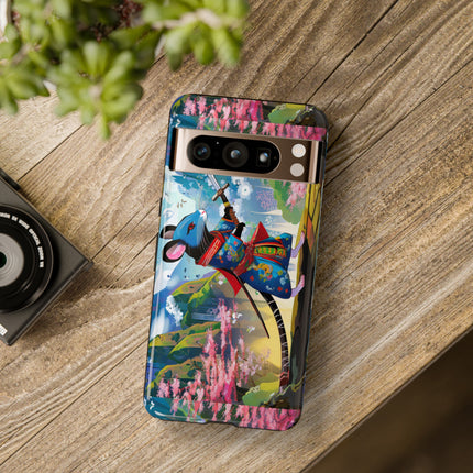 Cyber Samurai Rat Phone Cases