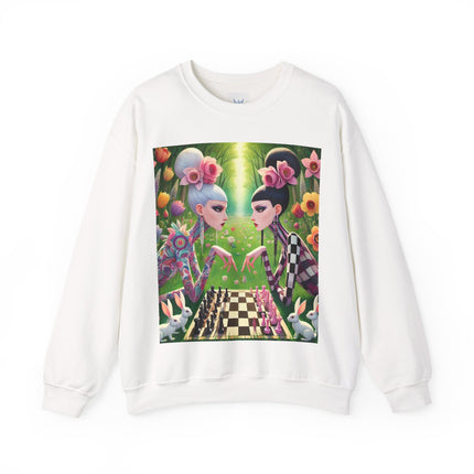 Spring Gambit: A Fairy’s Move Heavy Blend™ Crewneck Sweatshirt