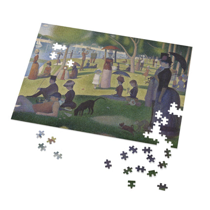 A Sunday on La Grande Jatte by Georges Seurat Puzzle (30, 110, 252, 500-Piece)