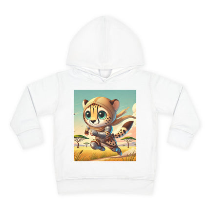 Swift Cheetah Toddler Pullover Fleece Hoodie