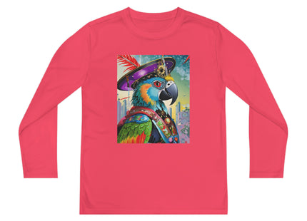 Tech Plumes Youth Long Sleeve Competitor Tee