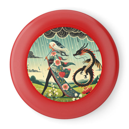 Dragon Fairy’s Stride Wham-O Frisbee – Stormfire Grace & Blossoming Power
