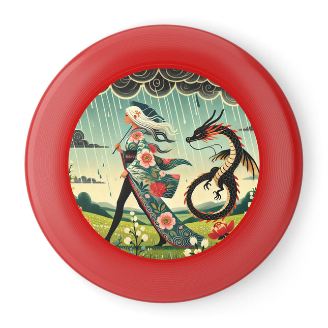 Dragon Fairy’s Stride Wham-O Frisbee – Stormfire Grace & Blossoming Power