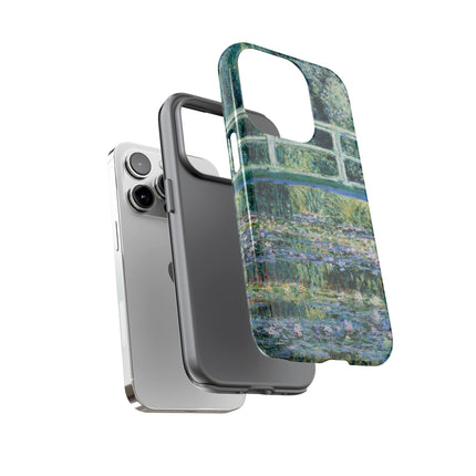 Water Lilies and Japanese Bridge by Claude Monet Phone Cases