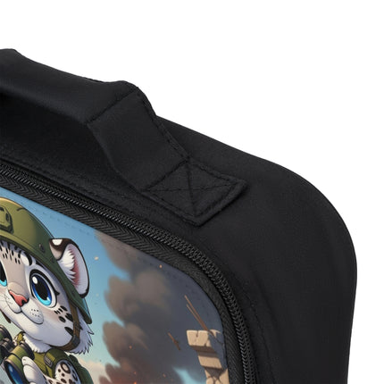 The Snow Leopard Lookout Lunch Bag – Adventure, Curiosity & Fearless Style