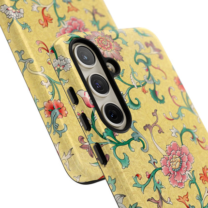 Flower Illustration by Owen Jones Phone Cases