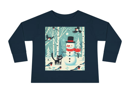 Frosty Forest Friends Toddler Long Sleeve Tee