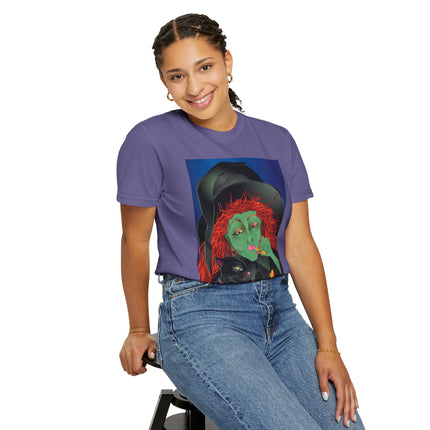 Mirror, Mirror A Witch's Touch Unisex Garment-Dyed T-shirt