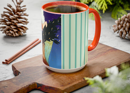 The Christmas Angel Colorful Mugs (11oz, 15oz)