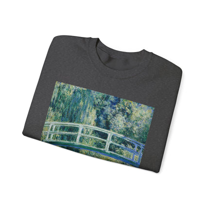 Water Lilies and Japanese Bridge by Claude Monet Heavy Blend™ Crewneck Sweatshirt
