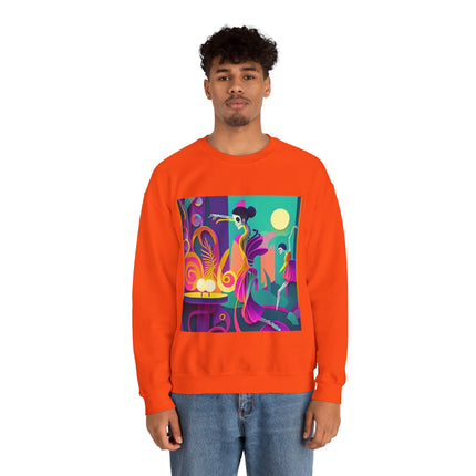 Dance of the Skeleton Ballerinas Unisex Heavy Blend™ Crewneck Sweatshirt