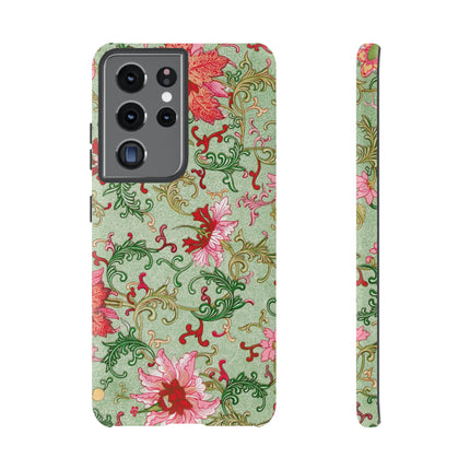 Flower Illustration by Owen Jones Phone Cases