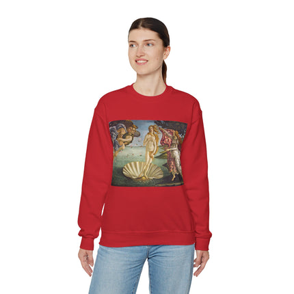 Birth of Venus by Sandro Botticelli Heavy Blend™ Crewneck Sweatshirt