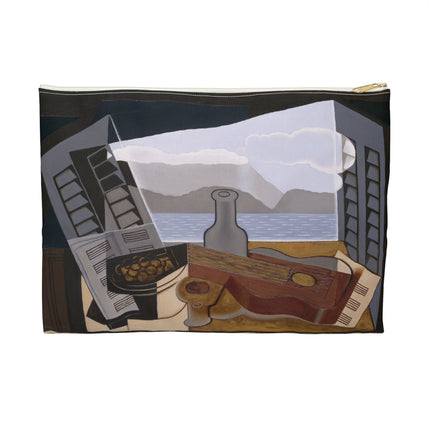 Open Window Accessory Pouch – Juan Gris Cubist Still Life Art Design