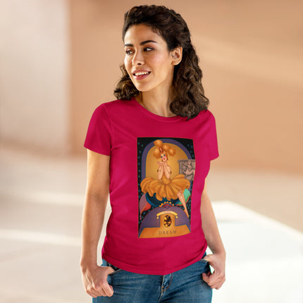November & Topaz (from the Gem Series) by Sofia Chiostri Women's Midweight Cotton Tee