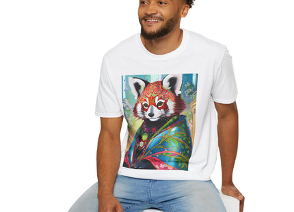 Cybernetic Red Panda Softstyle T-Shirt