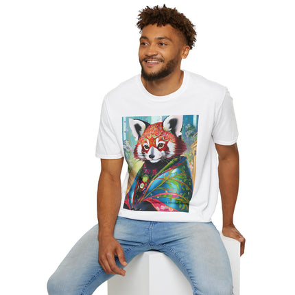 Cybernetic Red Panda Softstyle T-Shirt