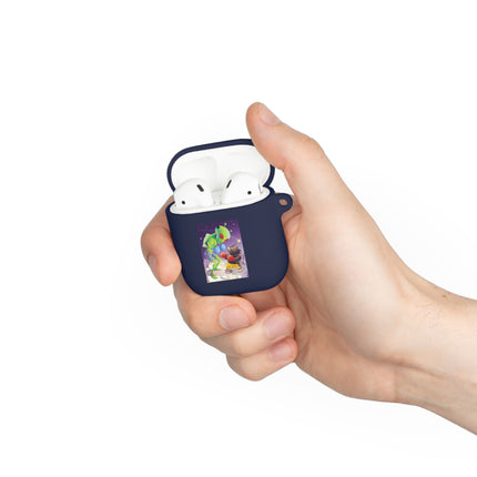Interstellar Showdown – Alien Vs Bear Boxing AirPods Case