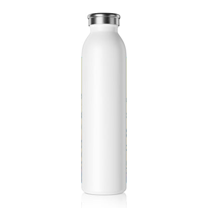 December & Tanzanite (from the Gem Series) by Sofia Chiostri Slim Water Bottle