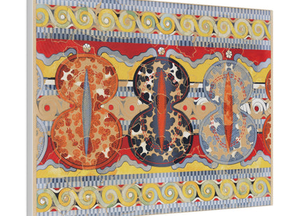 Reproduction of the Shield Frieze by Emile Gilliéron Matte Canvas, Stretched, 0.75"