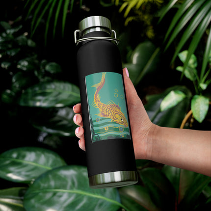 Golden Serenity Copper Vacuum Insulated Bottle, 22oz