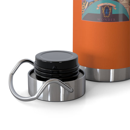 September & Sapphire (from the Gem Series) by Sofia Chiostri Copper Vacuum Insulated Bottle, 22oz