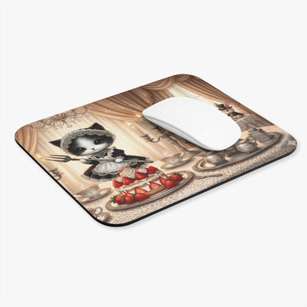 The Patisserie Kitten Mouse Pad – Sweet Charm & Storybook Delight