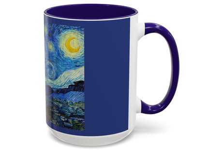 The Starry Night by Vincent Van Gogh Colorful Mugs (11oz, 15oz)