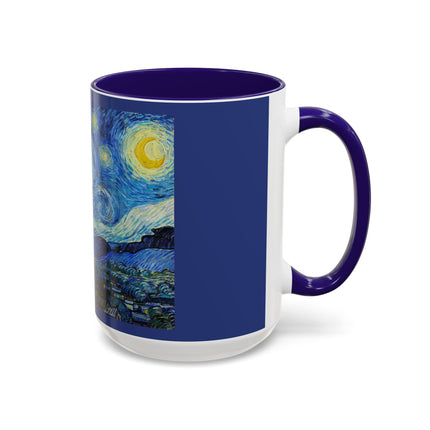 The Starry Night by Vincent Van Gogh Colorful Mugs (11oz, 15oz)