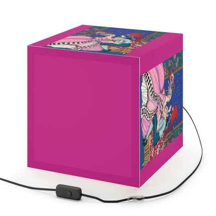 The Jealous Parrot by George Barbier Light Cube Lamp