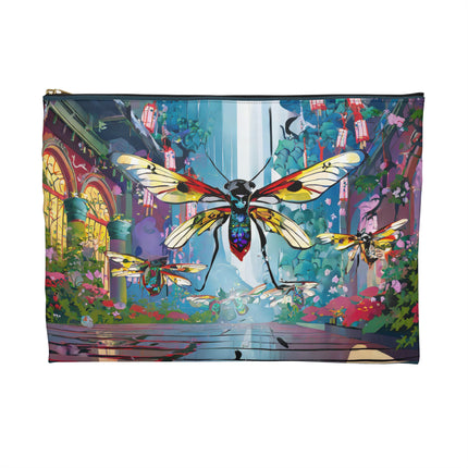Neon Swarm Pencil Case