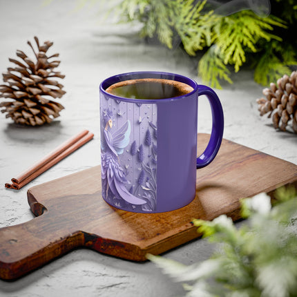Lavender Fairy Colorful Mugs (11oz, 15oz)