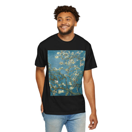 Almond Blossom by Vincent van Gogh Unisex Garment-Dyed T-shirt