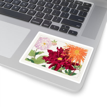 Dahlia by Tanigami Kônan Kiss-Cut Stickers (4 Sizes)