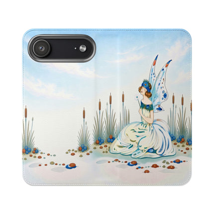 🧚🦋 The Jeweled Wing Fairy Flip Case – Art Deco Fairy Fantasy