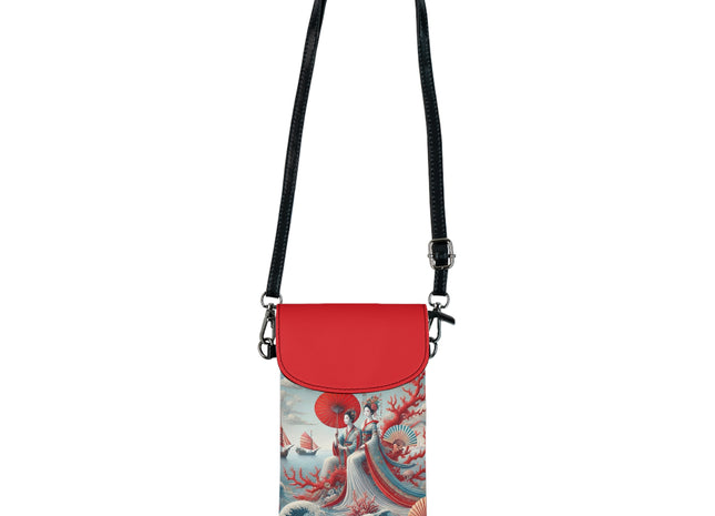 Ladies by the Quiet Sea Small Cell Phone Wallet