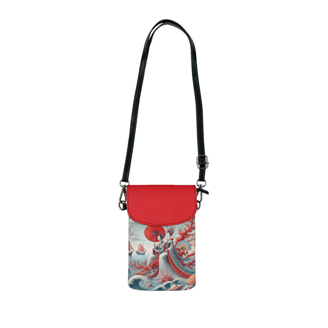 Ladies by the Quiet Sea Small Cell Phone Wallet