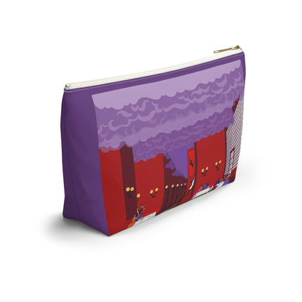 Midnight Toast Cosmetic Bag – Parisian Romance & Art Deco Charm