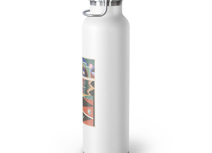 Collection decors et couleurs Pl.03 by Georges Valmiers Copper Vacuum Insulated Bottle, 22oz