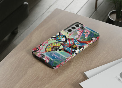 Cyberpunk Geisha Phone Cases