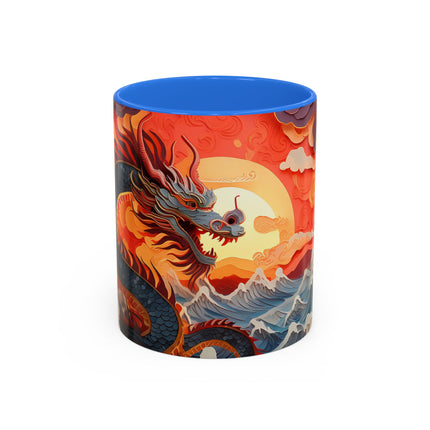 Emergence of the Dragon Colorful Mugs (11oz, 15oz)