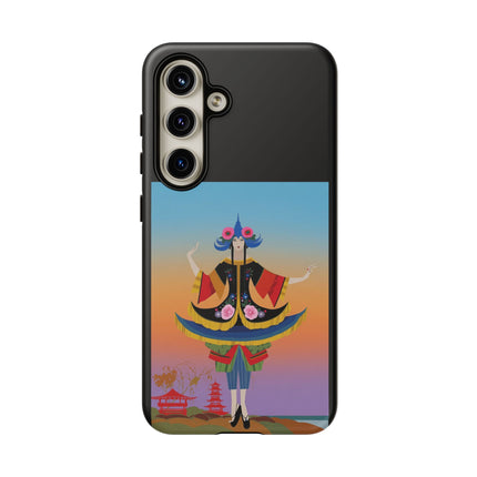 Colorful Dancer Phone Case – Vibrant Grace & Cultural Elegance