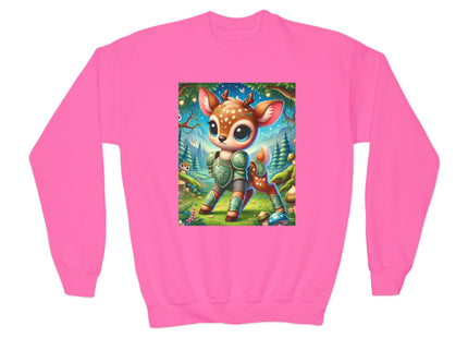 Fawn Defender Youth Crewneck Sweatshirt